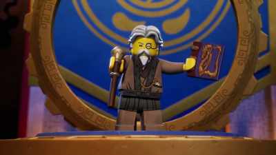 What? You can't object
to the victory ceremony. - LEGO Ninjago: Dragons Rising