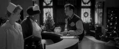 What? You can't read, preppy?
It's right here on my name tag. - The Man in the Woods