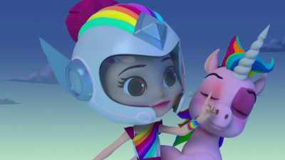 What if you Construct-O-Max them up
a plastic bubble with air to breathe? - Rainbow Rangers