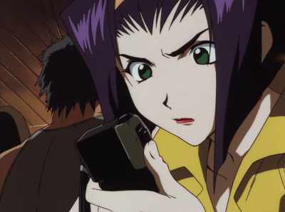 What? You just took off for
Earth and left me behind? - Cowboy Bebop