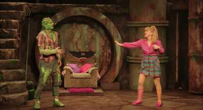 - What?
- You remind me of - The Toxic Avenger: The Musical