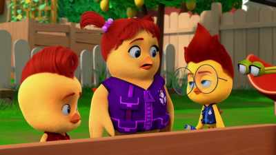What were you saying,
Chicklet With Glasses? - The Chicken Squad