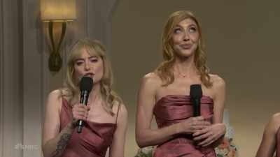 ‫What were you thinking
‫about? >> My friends - SNL50: The Anniversary Special