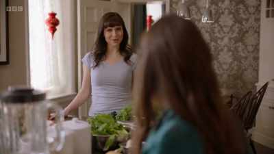 Whatcha doing?
Making breakfast. For Grant? - Christmas à la Carte