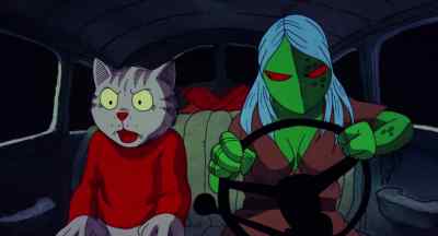 What'd you have to hit her so
hard for? - Fritz the Cat