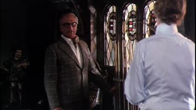 Whatever are you doing with that cue in your hand - Sleuth