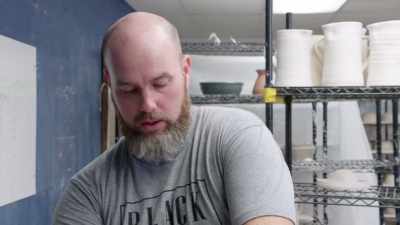 Whatever glaze color,
that's where the color comes in. - Fixer Upper: Behind the Design