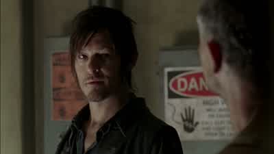Whatever he says goes. - The Walking Dead