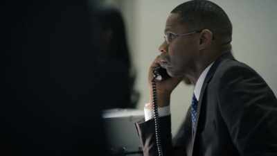 Whatever he's discussing is at - The Enemy Within