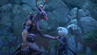 Whatever I feel coming,
this dreadful threat, - Samurai Rabbit: The Usagi Chronicles