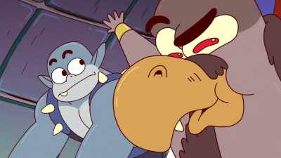 Whatever, my ice cannon
is just as powerful. - ThunderCats Roar