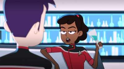 Whatever, nerd. Come on, - Star Trek: Lower Decks