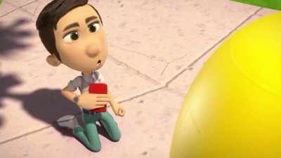 Whatever you say, Mr. Giant Lemon Person. - Team Zenko Go