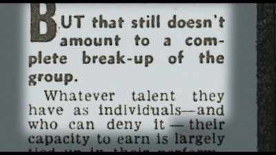 Whatever talent they have as individuals, - The Beatles: Get Back