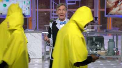 Whatever the case,
I can't get my own vaccine raincoat. - Bill Nye Saves the World