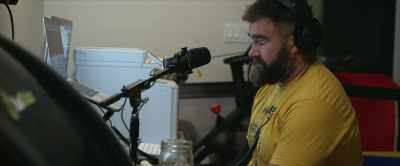 Whatever they're calling it,
digital show or the podcast. - Kelce