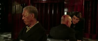 Whatever they're paying youThere is no theyI did this to youMe YouMeWho are you - Lucky Number Slevin