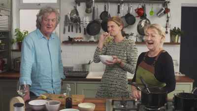 -Whatever your tubes are.
I don't really know.
-[laughs] - James May: Oh Cook!