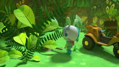 Whatever's sending out that signal
is somewhere around here. - Octonauts and the Caves of Sac Actun