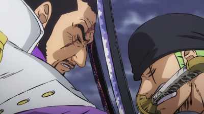 What're you all trying to do
teaming up with that guy?! - One Piece: Stampede