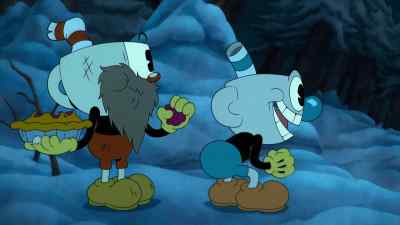 -What're you doing?
-Huh? - The Cuphead Show!