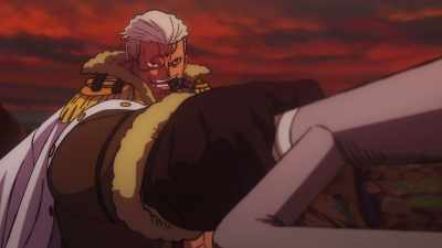 What're you here for?!
With all three Warlords together too! - One Piece: Stampede