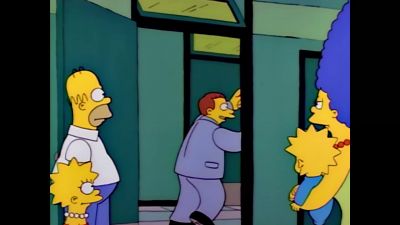 What's that a broken neck Great - The Simpsons