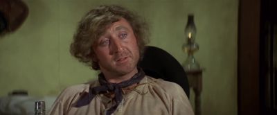 What's a dazzling urbanite like you doing in a rustic setting like this - Blazing Saddles