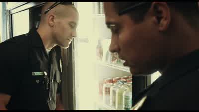 Did I tell you that me and Gabby got into a huge fight over the fire? - End of Watch