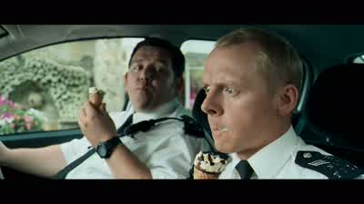 What's the matter You got brain freeze No I got brainwaveGet us back to the station now - Hot Fuzz