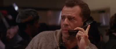 Will do Well what's this aboutOh just a feeling I haveOuch When you get those feelingsinsurance companies start to go bankrupt - Die Hard 2