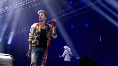 What's actually been quite
sort of dumbfounded - The Show Must Go On: The Queen + Adam Lambert Story
