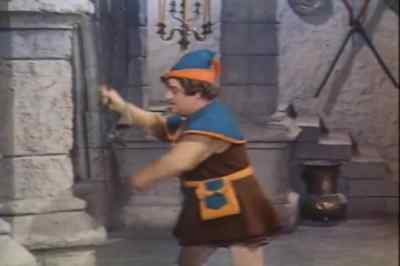 What's all that shooting around here? - Jack and the Beanstalk