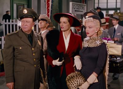What's all the talent in the blue jackets - Gentlemen Prefer Blondes