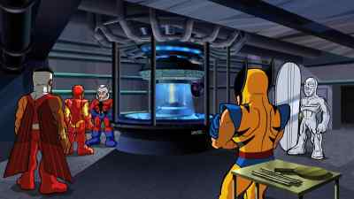 What's all this
about shrunken villains? - The Super Hero Squad Show
