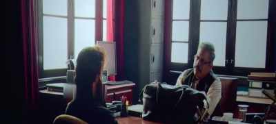 What's bothering you, sir?
Vedha just sit down - Vikram Vedha