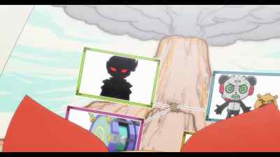 What's Dark Titan doing
with Vilcano blueprints? - Ryan's World the Movie: Titan Universe Adventure