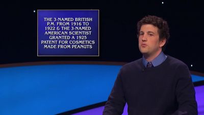 - What's David Lloyd
George Washington Carver? - Jeopardy! Masters