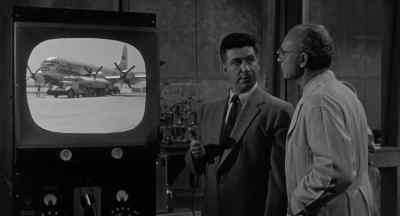 What's he doing at the airfield? - Creature with the Atom Brain