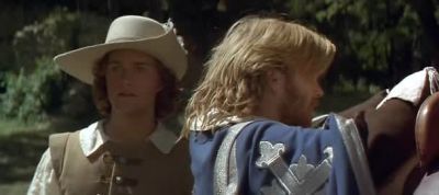 What's he doing - The Three Musketeers