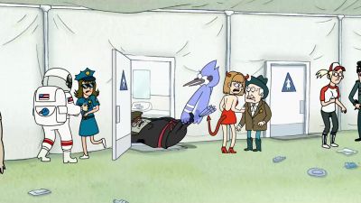 What's he doing?! - Regular Show