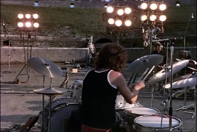 What's this film you've been working on - Pink Floyd: Live at Pompeii