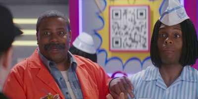 - What's so funny?
- I was just thinking about - Good Burger 2