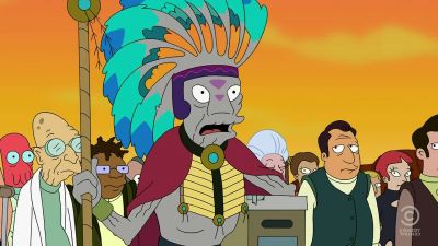 What's going to happen
to us now, Dad? - Futurama