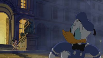 What's going on here - Mickey, Donald, Goofy: The Three Musketeers