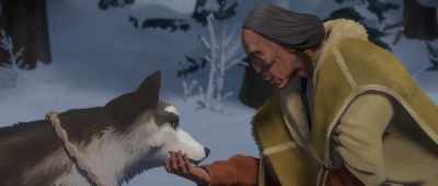 What's going on here is that I'm
asking the questions, trespasser. - White Fang