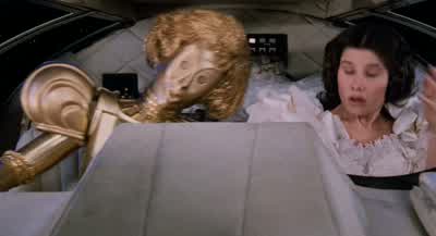 WHAT'S GOING ONIT'S EITHERTHE 4TH OF JULYOR SOMEONE'S TRYINGTO KILL US - Spaceballs