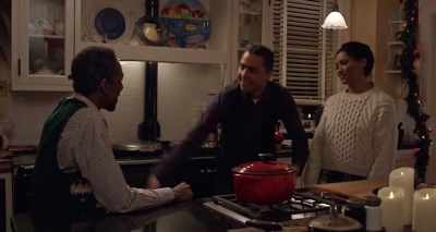 - What's going on, son?
- Gramps! Look at you! - The Holiday Calendar