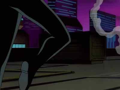 What's going on there?
Is that a baby? - Batman Beyond