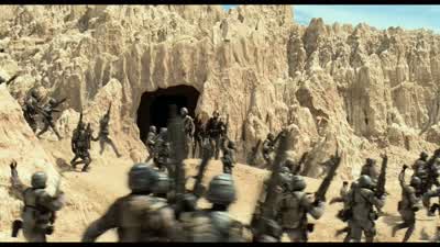 - What's going on? - Starship Troopers